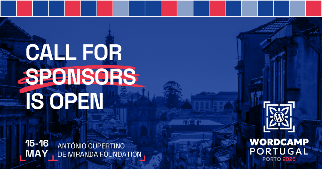 Call for Sponsors is open