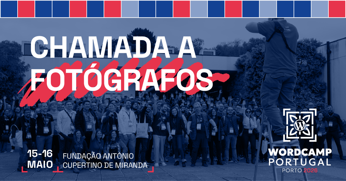 Chamada a Fotógrafos