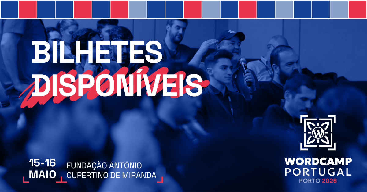 Bilhetes disponiveis