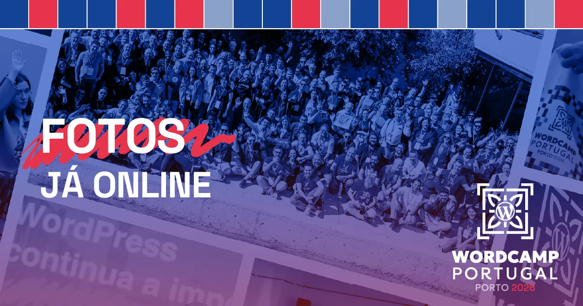 Fotos já online