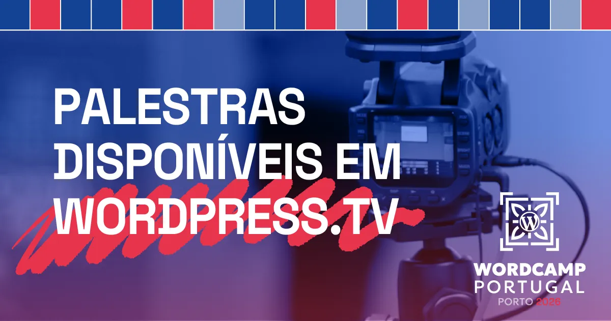Palestras disponíveis no WordPress.tv